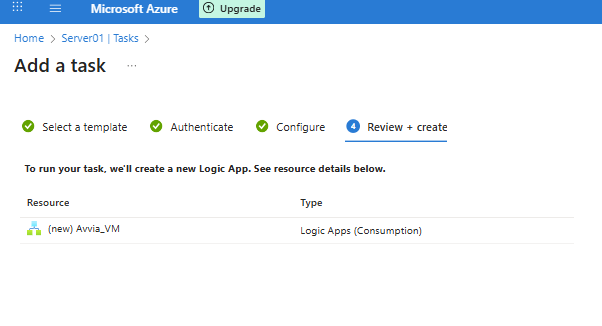 Fase 4 - Review + Create